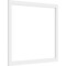 Ekena Millwork Prescott Decorative Wall Panel (Two-Piece), 28"W x 24"H x 3/8"P WALP28X24X037PRE - alternate 1